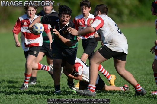 2015-05-16 Rugby Lyons Settimo Milanese U14-Rugby Monza 1589